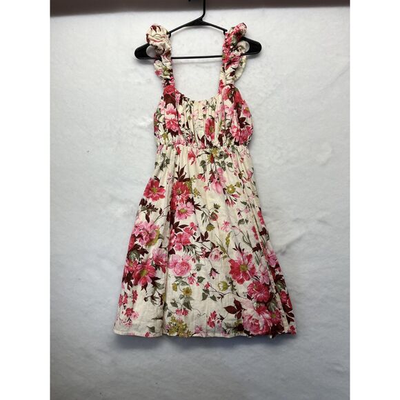 Abercrombie & Fitch Dresses & Skirts - NWT Abercrombie & Fitch Babydoll Mini Dress Puff Strap cotton linen large tall